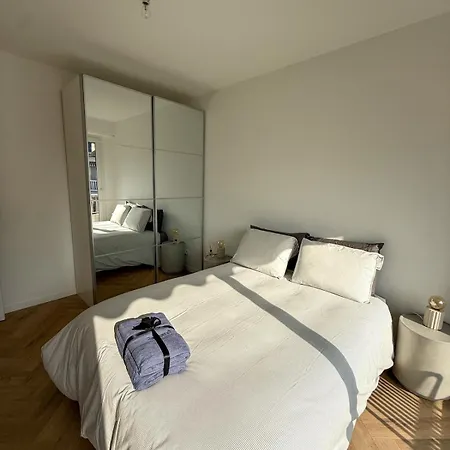 아파트 Port De Nice, 4pers Emplacement Ideal Equipe Balcon *